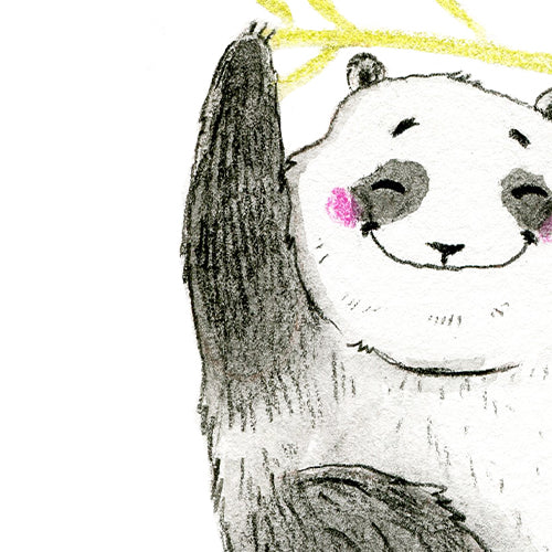 How to Make This Cute Panda Drawing