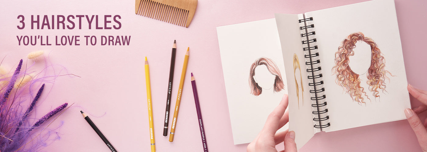 3 Hairstyles You’ll Love to Draw
