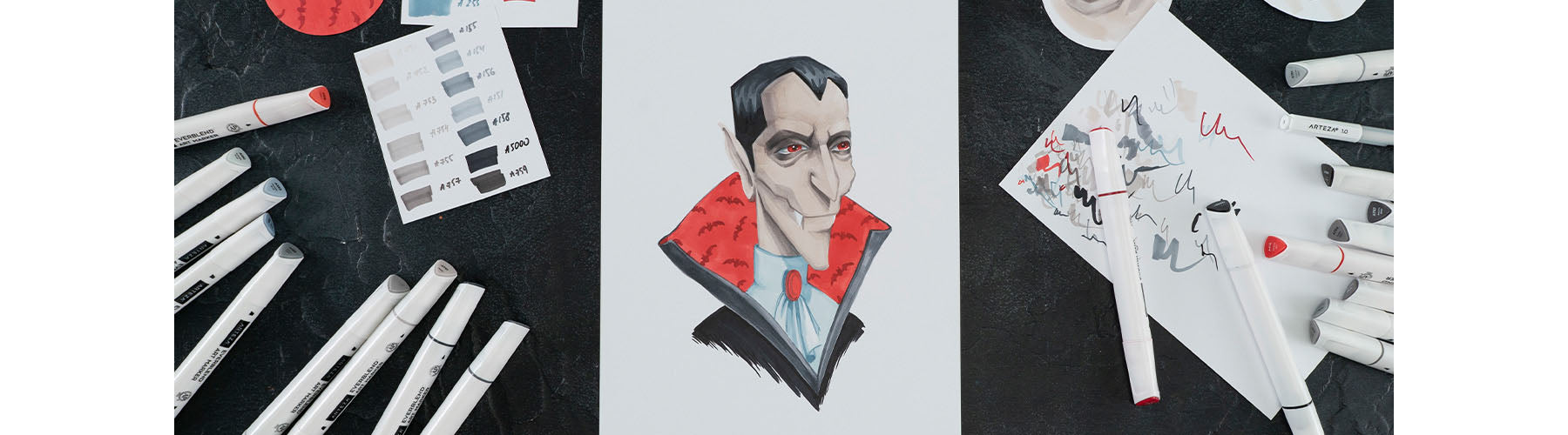 How to Draw Dracula 