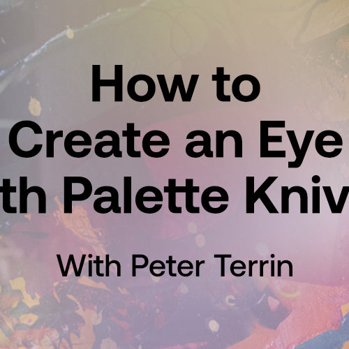 Creating an Eye with Palette Knives with Peter Terrin