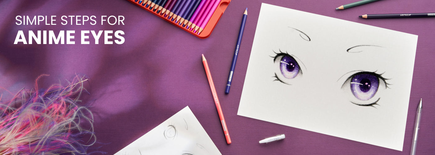 How to Draw Anime Eyes in 5 Easy Steps