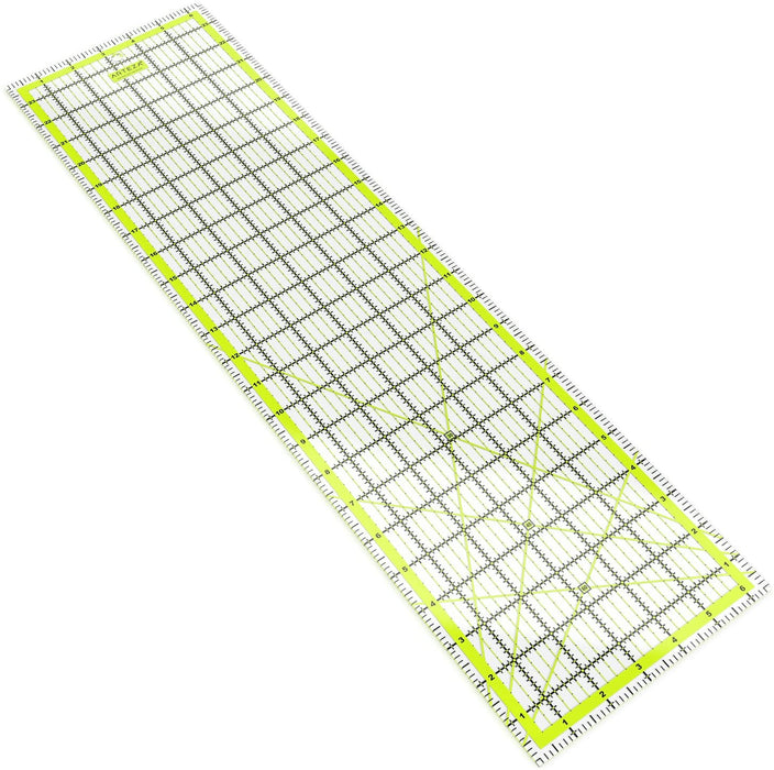 Acrylic Quilters Ruler, 16.5 x 61 cm (6.5" x 24")