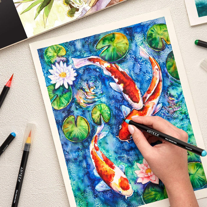 Watercolour Pad, 22.9cm x 30.5cm, 32 Sheets - Pack of 2