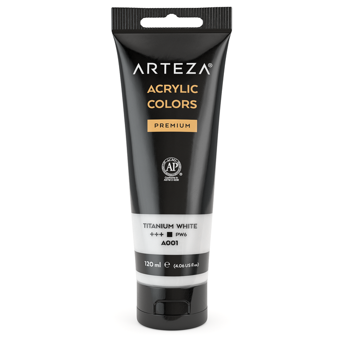 Acrylic Premium Paints, 120ml Pouch - Single Colours (more colours available)