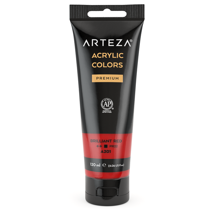 Acrylic Premium Paints, 120ml Pouch - Single Colours (more colours available)