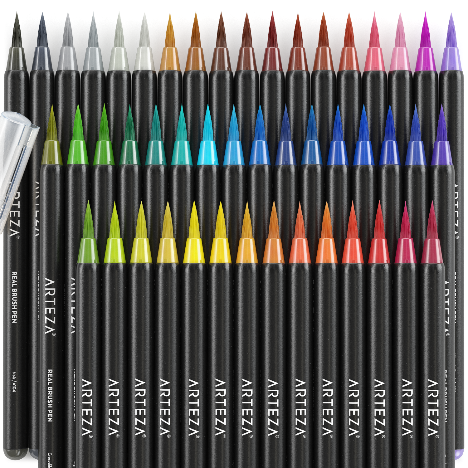 Real Brush Pens® - Set of 48