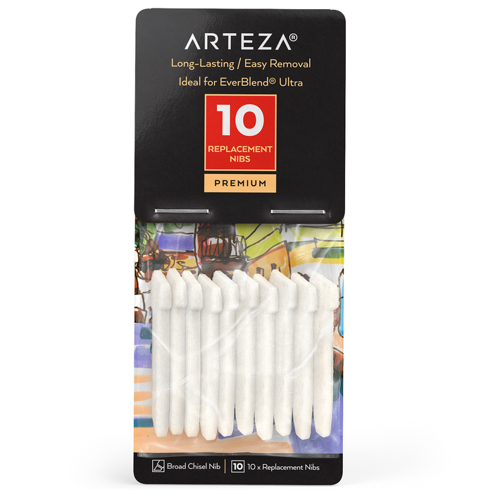EverBlend® Ultra Markers Replacement Nib, Broad Chisel Tip, Set of 10
