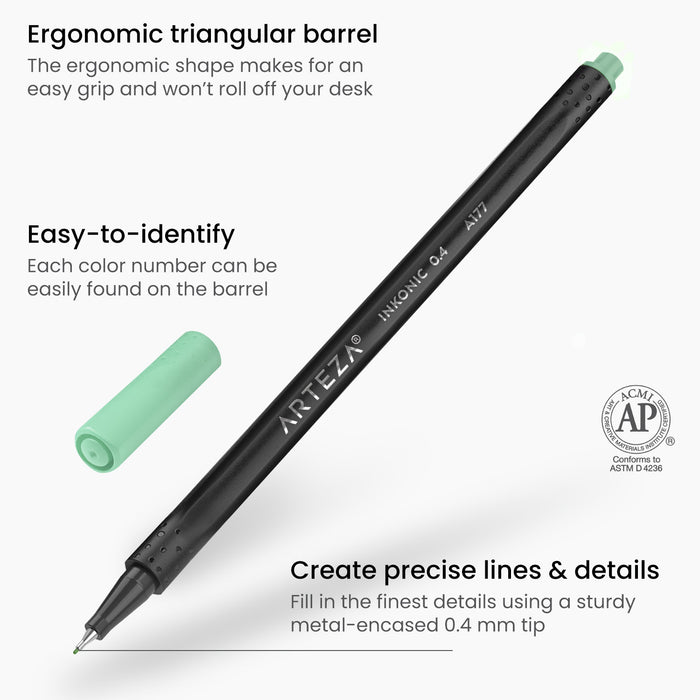 Inkonic™ Fineliner Pens - Set of 72