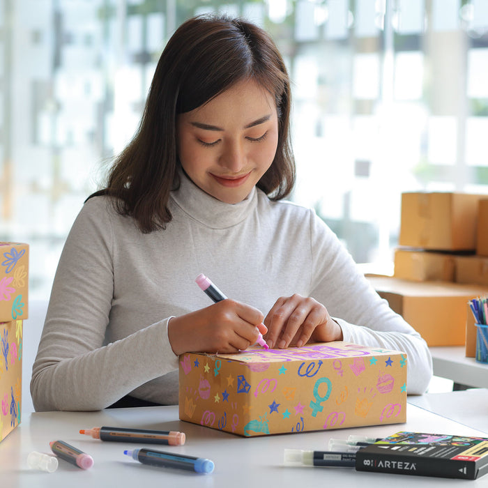 Oil-Based Paint Markers, Pastel Set of —