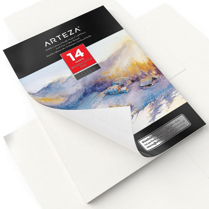 Expert Watercolour Pad, A4, 100% Cotton, 300 gsm - 14 Sheets