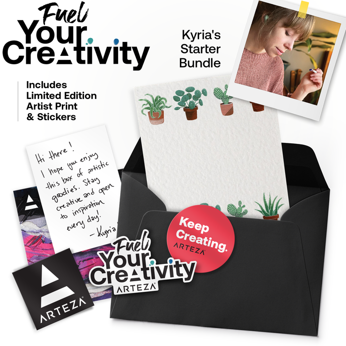 Gouache Paint Starter Bundle, Fuel Your Creativity