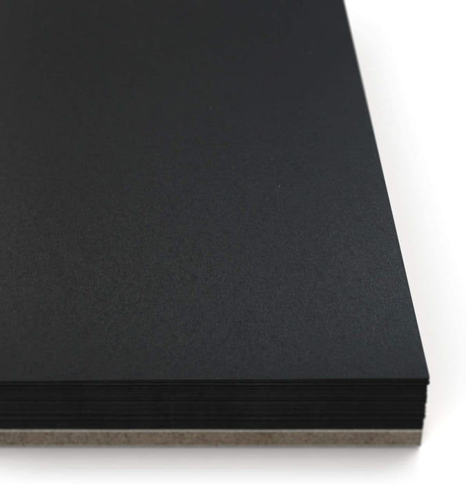 Black Paper Sketch Pad, 28cm x 35.5cm, 30 Sheets - Pack of 2