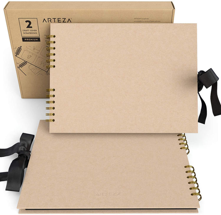Craft Cover Scrapbook, 40 Sheets, 21.6 x 28 cm - Pack of 2