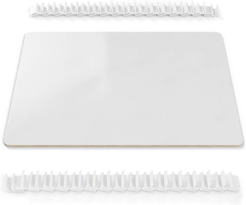 Dry Erase Lapboards, 23cm x 30.5cm  - Bulk Set of 32