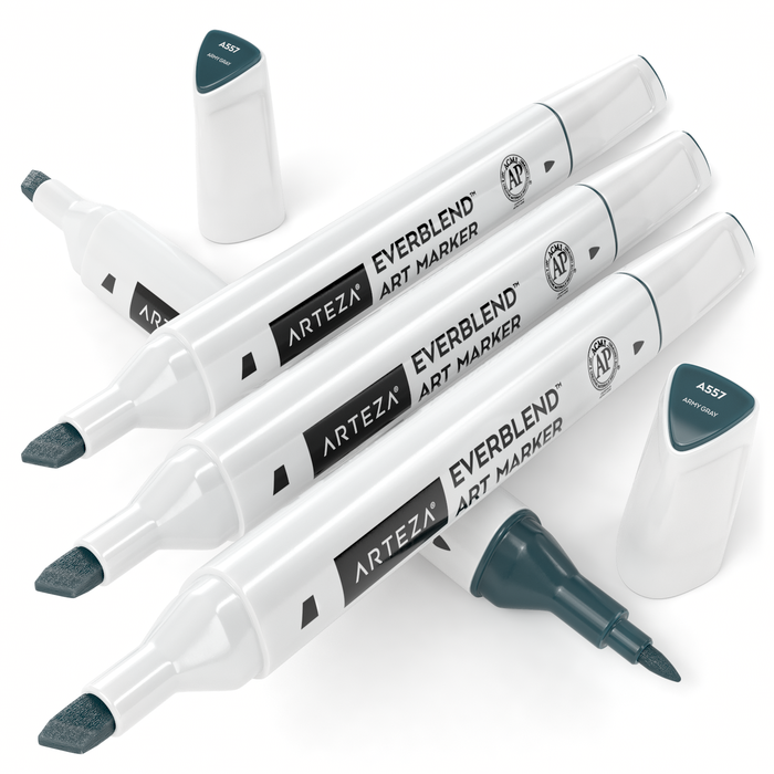 EverBlend™ Art Markers, Grey Tones, Single Colour - Pack of 4 (more colours available)