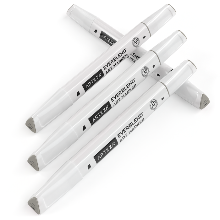 EverBlend™ Art Markers, Grey Tones, Single Colour - Pack of 4 (more colours available)