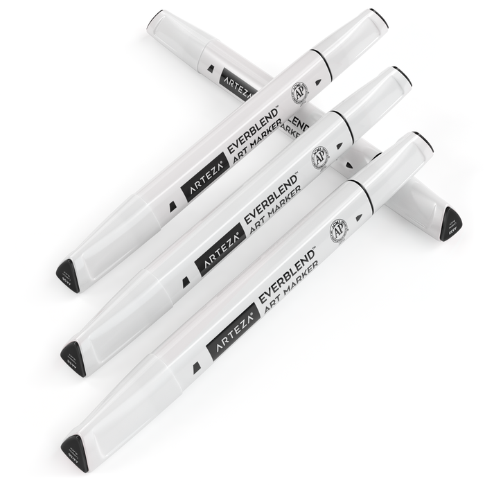 EverBlend™ Art Markers, Grey Tones, Single Colour - Pack of 4 (more colours available)