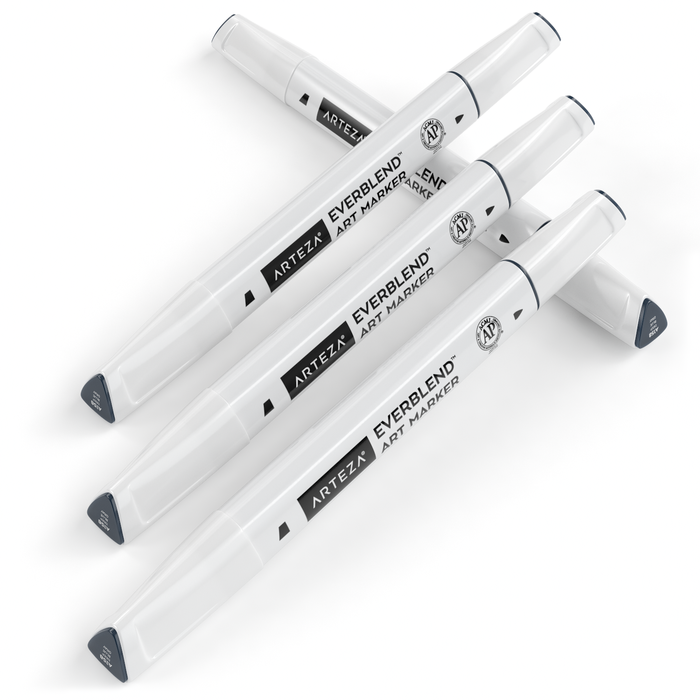 EverBlend™ Art Markers, Grey Tones, Single Colour - Pack of 4 (more colours available)