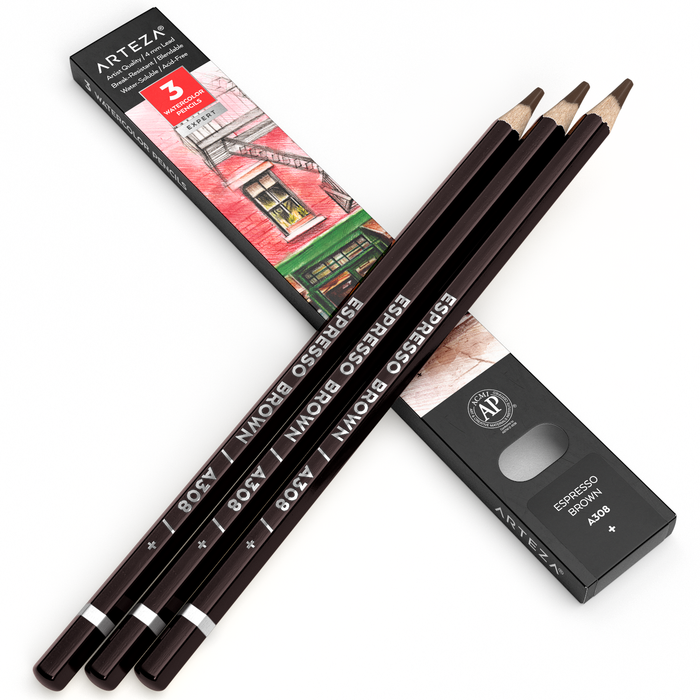 Expert Watercolour Pencils - Pack of 3 (more colours available)