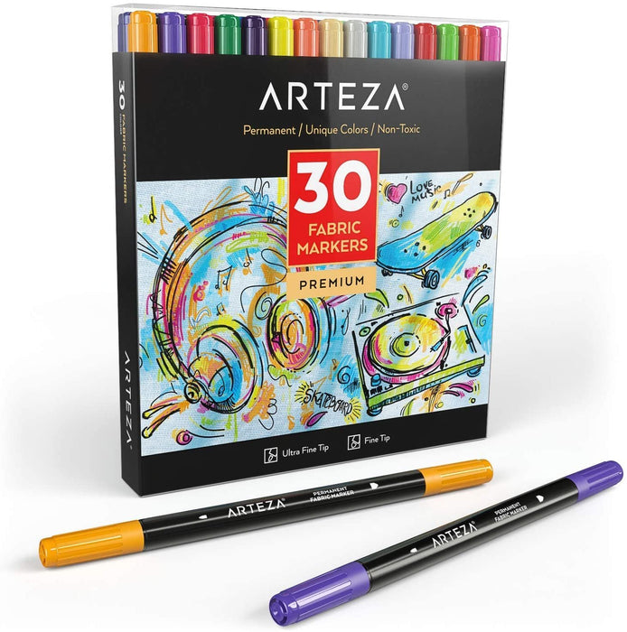 Amazon Arteza Acrylic Markers Set Of 20 Paint Pens Amazon Uk