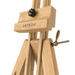 Tighten and Adjust with Large Wooden Tripod Easel