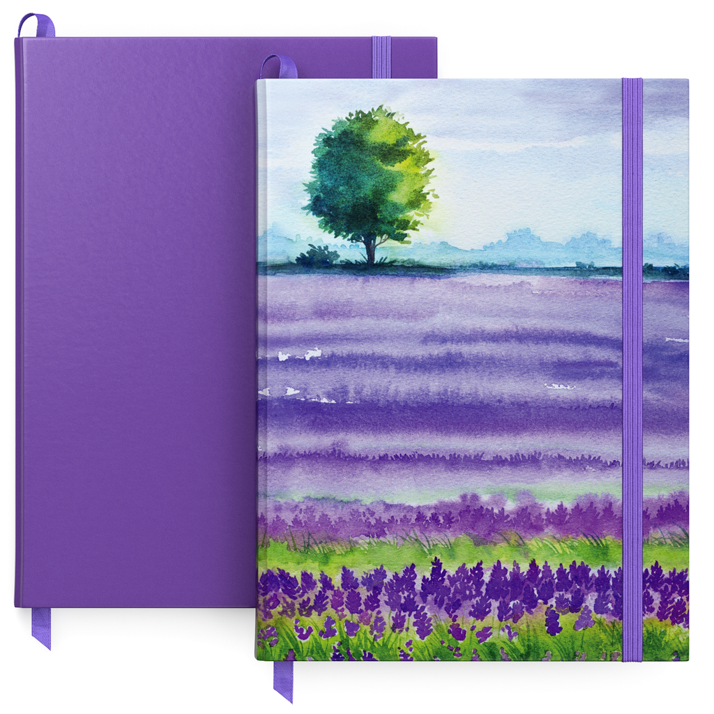 スィートラベンダーの大型journal＊Lavender Dream＊ 雑貨