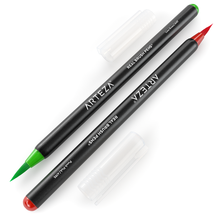 Real Brush Pens®, Flower Tones - Set of 12