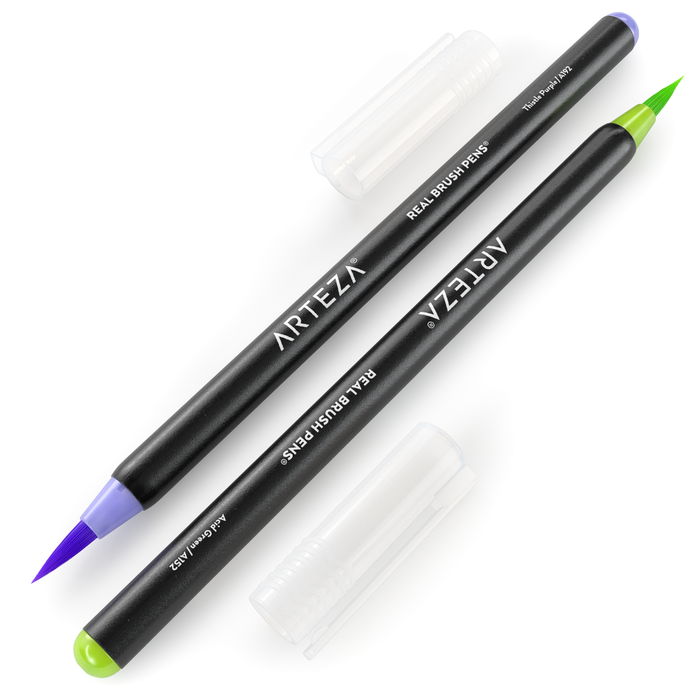Real Brush Pens®, Pastel - Set of 12