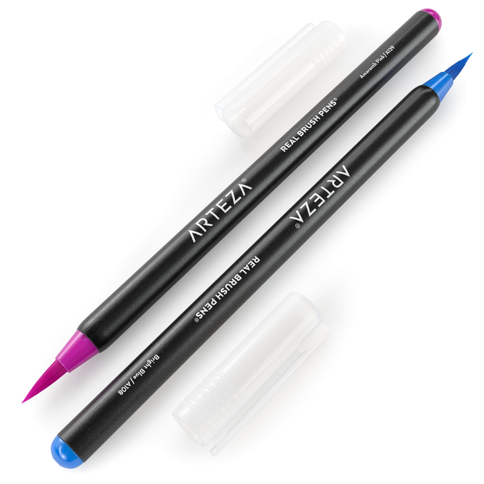 Real Brush Pens®, Bright Tones- Set of 12