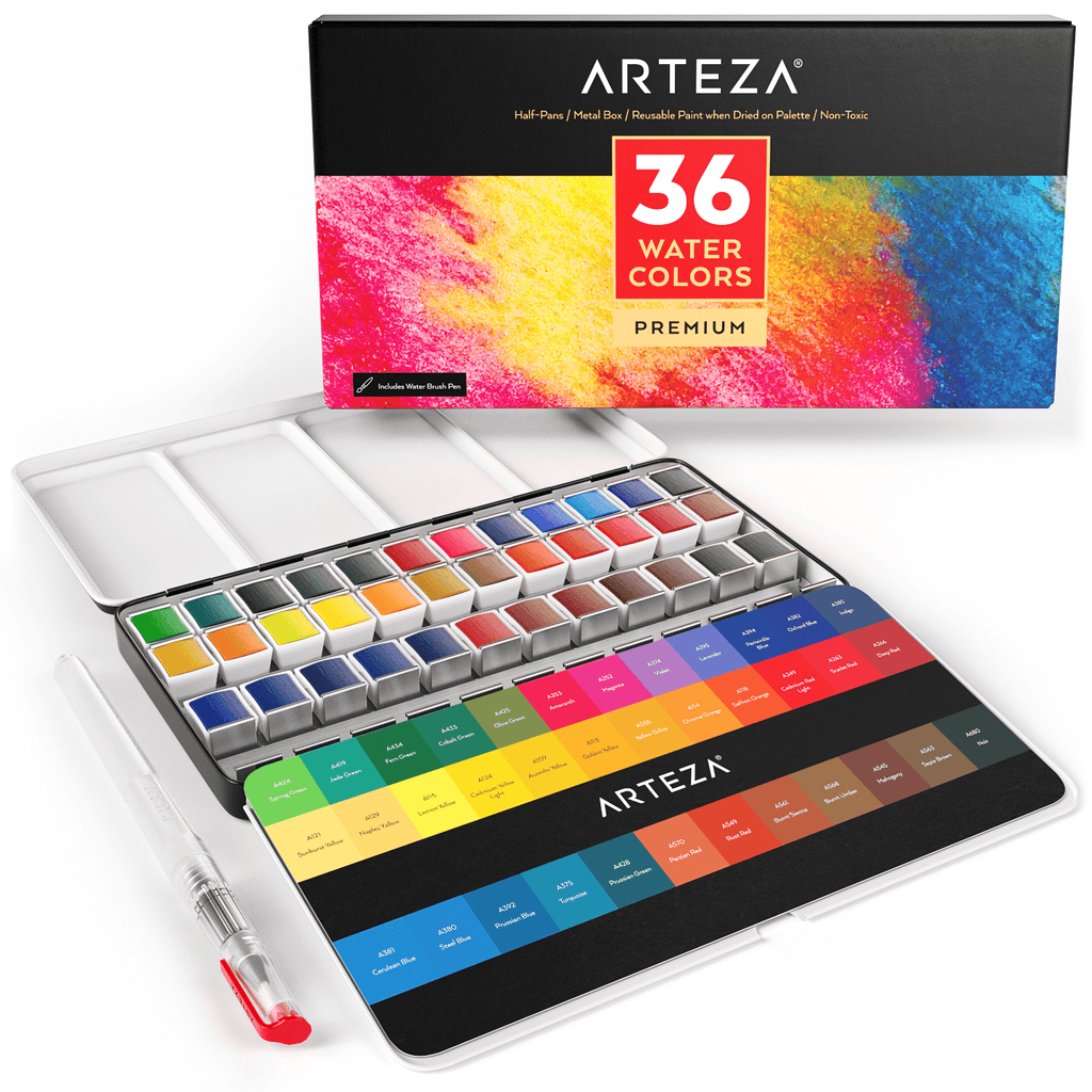 Watercolour Paint — Arteza.co.uk