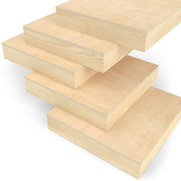 Wood Panels, 20.3cm x 20.3cm - Pack of 5