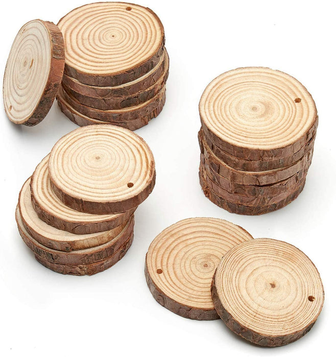 Wood Slices - Set of 45